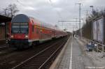 Hier der RE2 (RE 37408) nach Rathenow in Berlin-Karlshorst und wurde von der 112 189 geschoben.