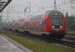 DBpbzfa 766.1 als RE 4309 von Hamburg Hbf nach Rostock Hbf bei der Einfahrt am 16.10.2015 im Rostocker Hbf.