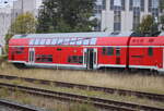 Twindexx Mittelwagen D-DB 50 80 36-81 171-1 DABpbza  abgestellt im Rostocker Hbf.05.10.2025 Twindexx Mittelwagen D-DB 50 80 36-81 171-1 DABpbza  abgestellt im Rostocker Hbf.05.10.2025