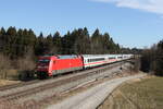 101 032 mit dem  IC K�nigssee  aus Freilassing kommend am 3.