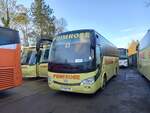 YE18 FMA  2018 Yutong ZK6938HQ  Yutong C35F  Primrose Coaches, Acomb, Northumberland UK.