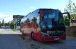 (288'067) - Aus Deutschland: Brauer, Nordhausen - NDH-BR 166 - Setra am 11. Juni 2026 in Saarselk�, Hotel Santa's