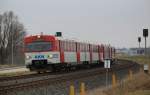 1 VTA und 1 VT2E fuhren als Gemeinschaft zusammen als A1 nach Neumnster in den Bahnhof von Kaltenkirchen Sd am 31.1