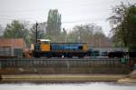 Eine BB 2000 Diesellok aufgenommen am 25.04.10 von Breisach aus nach Neuf-Brisach Frankreich.