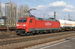 152 079-0 mit Gterzug in Neuwied am 03.04.2012