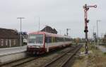 Di Neg im DB-Bahnhof von Niebüll (24.04.2014)