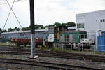 SNCF 8154 stand mit einen rungenwagen am bahnhof von strasbourg,18.07.19