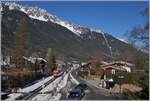 Der SNCF Z 800 803/804 verlsst als TER nach Vallorcine Chamonix.