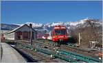 In Saint Germain-Les-Bains-le-Fayet wird der SNCF Z 800 803/804 als TER nach Vallorcine bereitgestellt.