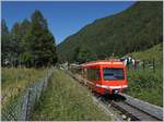 Ein SNCF Z 850 ist als TER nach St-Gervais kurz nach der Abfahrt in Vallorcine unterwegs.