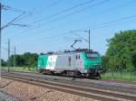 Die BB 37051 in Erstein am 10/06/10.