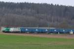 437 026 mit Blauer Wand am 02.04.12 bei Fulda