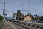 Etwa umständlich war die Betriebsführung der TGV Züge von Bern nach Paris (via Basel): Aus Platzmangel in Bern infolge Umbau mussten die Züge jeweils im Rangierbahnhof von Biel/Bienne übernachten, so dass die Strecke Biel/Bienne - Bern in den  Genuss  von TGV Zügen kam, auch wenn diese nur als Leermaterialzüge verkehrten. Das Problem wurde in der Folge gelöst, als man die TGV Züge Bern Paris auf den Fahrplanwechsel im Dez. 2019 einstellte.  

Das Bild zeit den TGV Lyria Rame 4411 bei der Durchfahrt in Schüpfen.

24. April 2019 

