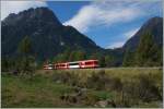 Ein SNCF TER von Chamonix nach Vallorcine kurz vor seinem Ziel.