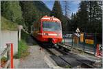 Der SNCF TER 18910 erreicht die kleine Station La Joux.