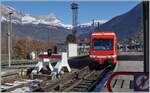 Der SNCF Z 855 erreicht von Vallorcine kommend sein Ziel Saint Gervais les Bains le Fayet.