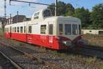 X 4039 steht am 18 September 2019 rühig ins Bahnhof von Nevers.