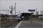 Der SNCF Z 27878 auf dem Weg nach Mulhouse beim Halt in Basel St.