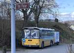 (O 24.2) - Spectaculus Flaachtal, Flaach - ZH 304'511 - Saurer/Hess (ex P 25'838) am 13.