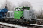 650 081-9 stand am Nachmittag des 09.12.2022 in Rostock-Bramow.