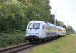 183 500 mit SDZ 19296 von Warnemünde nach Berlin Hbf bei der Durchfahrt in Rostock-Bramow.15.10.201