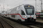 4110 617-6 als IC 2999 von Rostock Hbf nach Berlin Hbf bei der Bereitstellung im Rostocker Hbf.07.03.2020