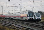 4110 110 als IC 94(Wien-Warnemünde)bei der Einfahrt im Rostocker Hbf.28.11.2020