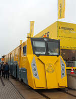 LINSINGER Schienenfr�szug SF02T-FS pr�sentiert auf der InnoTrans 2014 in Berlin (26.09.2014).