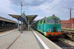 Auf Gleis 5 in Frankfurt(Oder) steht die SU45-164 PKP Przewozy Regionalne mit der RB 5833 nach Poznań Głwny.