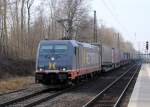 Hectorrail 241.010  Yoda  auf den Weg in den hohen Norden! Tostedt, den 16.03.2012