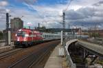 5 370 003  Dnemark  mit dem EC 44  Berlin-Warszawa-Express  von Warszawa Wschodnia nach Berlin Hbf, bei der Einfahrt in den Berliner Hbf.