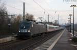 Der ÖBB Taurus 1116 182-7  Einsatzkommando Cobra  mit dem IC 2083  Königssee  von Hamburg-Altona nach Berchtesgaden Hbf in Uelzen.