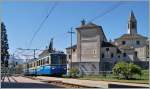 Der ABe 8/8 23  Ossola  erreicht als Regionalzug 763 von Domodossola nach Re Trontano  14.