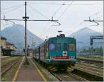 Der FS ALn 663 1005 in Domodossola.
13. Mai 2015