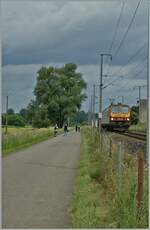 Bei Lintgen ist der CFL Z2 2010 auf der Fahrt Richtung Mersch. 

15. Juni 2013