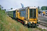 Ex-NS 636 steht in Beekbergen am 2 September 2000.