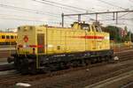 Am 17 Oktober 2014 lauft Strukton 303003 um in Amersfoort.