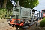 Diesel Rangierlok NS 311 im Museum in Utrecht.