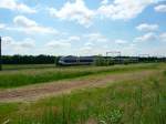 Ein sechsteiliger Sprinter Light Trein am 02.06.2012 bei Dordrecht-Zuid.