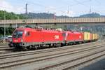 ÖBB 1116 123 steht am 19 Mai 2018 in Kufstein.