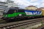 Am 27 Mai 2022 besucht WLC 193 824 samt Containerzug Regensburg auf den weg Richtung Nrnberg.