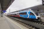 Am 28 Augustus 2021 steht ÖBB 4024 016 in Linz Hbf.