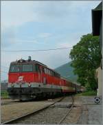 �BB 2043 063-3 mit einem EZ in Spitz an der Donau am 18.