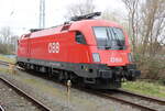 1116 066 stand am 07.04.2023 im Rostocker Hbf.abgestellt