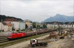 1116 261 durchfuhr am 08.08.12 Salzburg Hbf