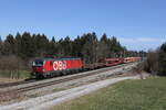 1293 194 mit einem gemischten Gterzug aus Salzburg kommend am 16.