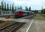 4024 019 erreicht am 23.7.13 als S-Bahn nach Lindau Hauptbahnhof Bregenz.