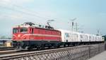 150 Jahre Eisenbahn in Österreich: ÖBB 1043.01 Strasshof 12.09.1987