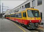 in Bludenz vermittelt die Montafornerbahn Anschluss nach Schruns.
