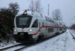 4110 112 als IC 2177(Warnemünde-Dresden)bei der Durchfahrt in Rostock-Marienehe.05.12.2021